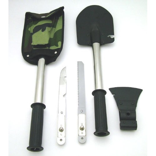 Multi Purpose Tool Shovel Axe wood Saw price in Pakistan at Symbios.PK
